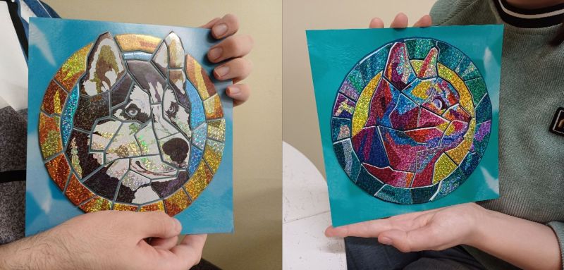 Творческое занятие в мастерской 