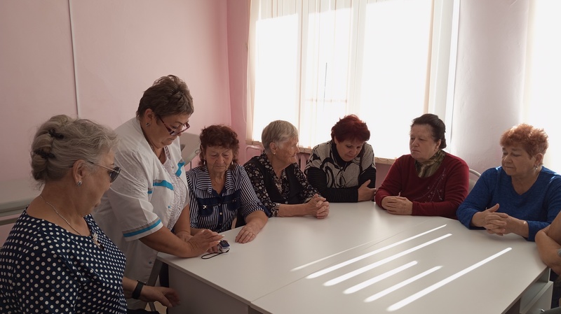 Беседа с медицинским работником