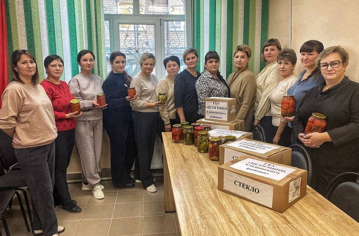 Тепло из дома — на передовую!